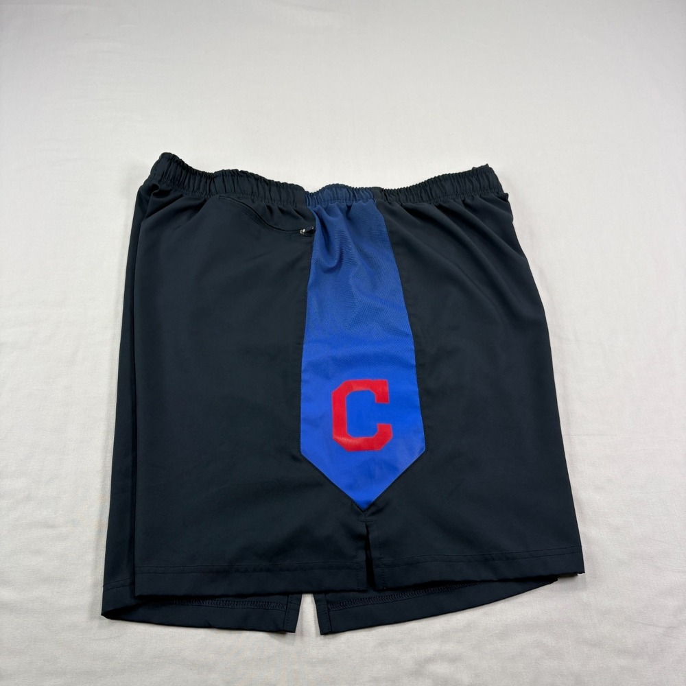 Cleveland Guardians Shorts Mens 3XL Black Nike Dri Fit Athletic Gym Practice MLB